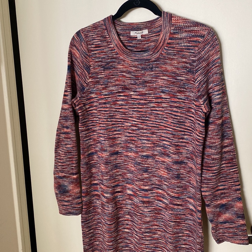 Madewell Marled Cotton Sweater maxidress